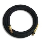 FLAME ENGINEERING FLAME ENGINEERING HP Hose Assembly, 1/4 in x 10 ft, MNPT, 350 psi, Rubber HP-10